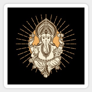 Ganesha Hindu God Hinduism Yoga India Bali Lover Magnet